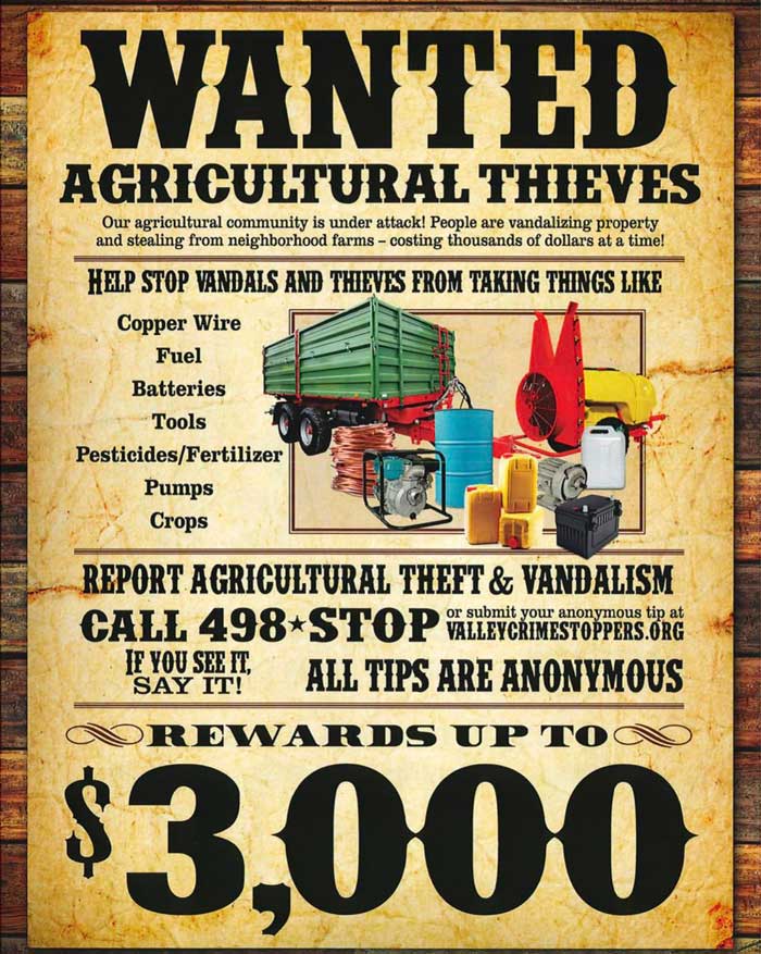 MCSO ag theft