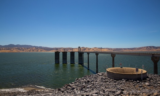 b.f. sisk dam bor merced county