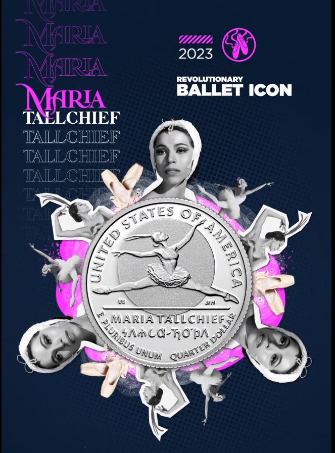 us mint maria tallchief quarter coin