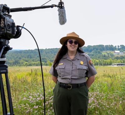 Ranger Claire with Camera