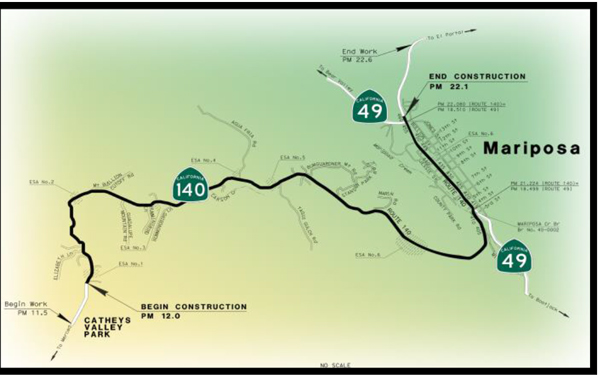 Caltrans MPA SR 140 Pavement