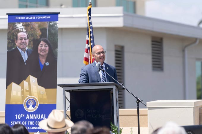 Chris speaking at SOTC