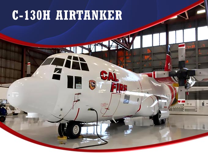 C 130H airtanker calfire