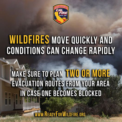 Cal fire wildfire