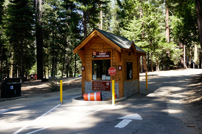 Sunset Campground entrance Kings Canyon National Park credit nps
