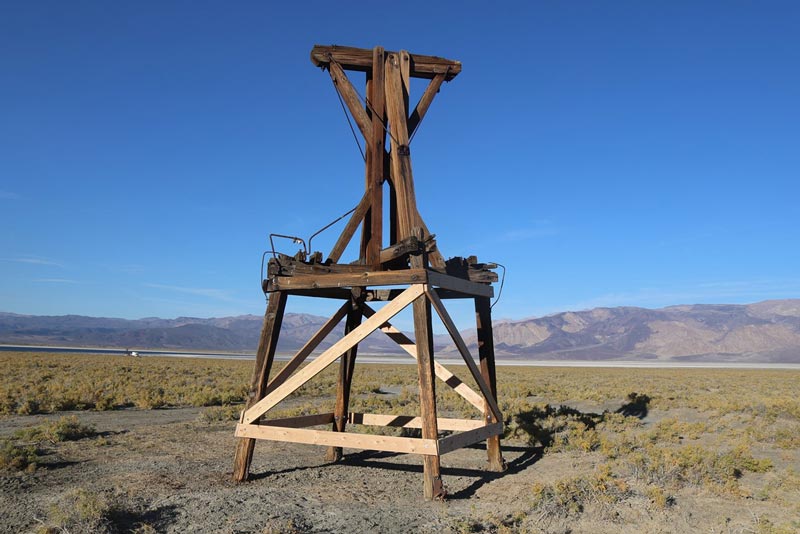 Saline Salt Tower after stabilization