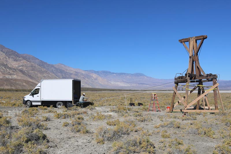 Saline Salt Tower during stabilization
