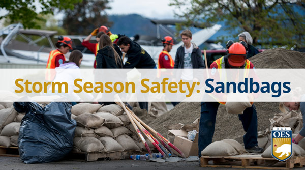 Cal OES El Nino Sandbags