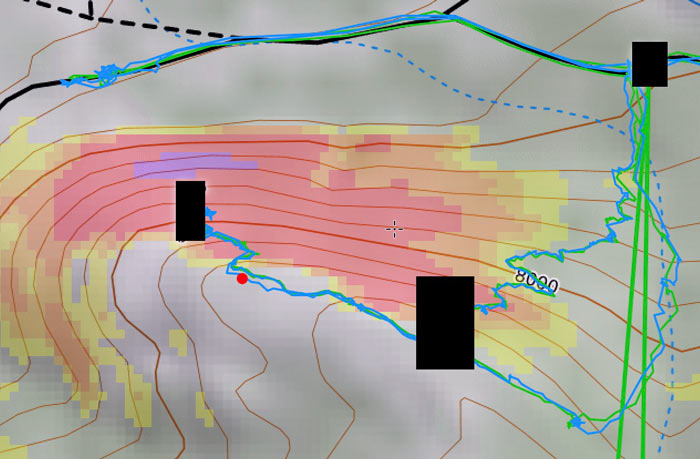 MCRS ski map