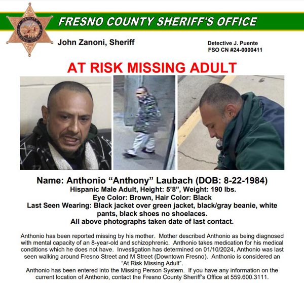 FCSO missing Laubach
