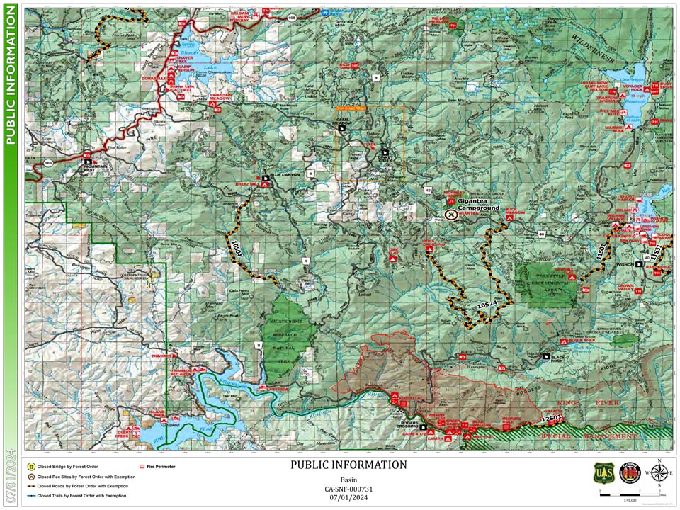 basin fire sierra national forest 7012024