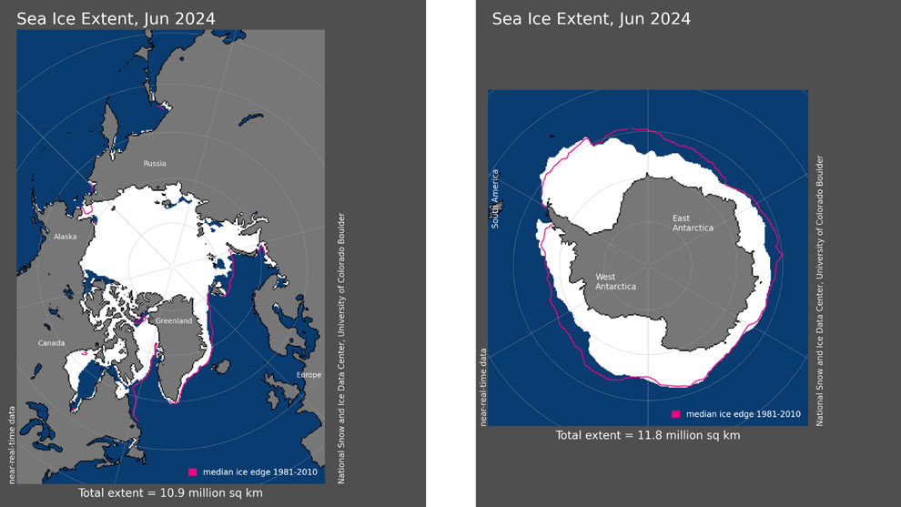 sea ice june 2024 25