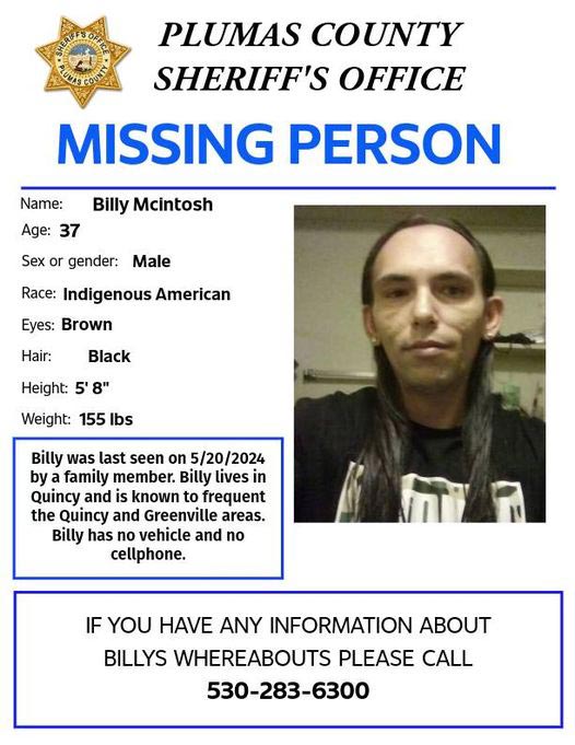 PCSO missing McIntosh