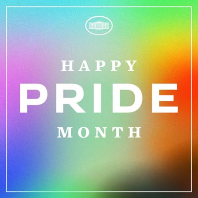 white house happy pride month june 2024