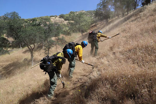 NPS firefighters