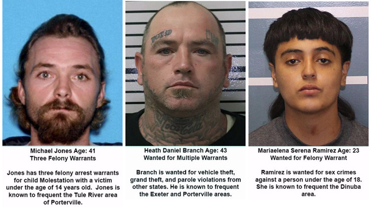 TCSO wanted suspects