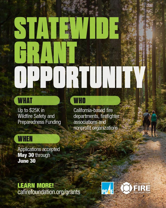 california fire foundation grant