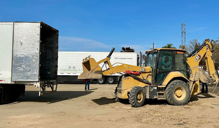 KCSO backhoe