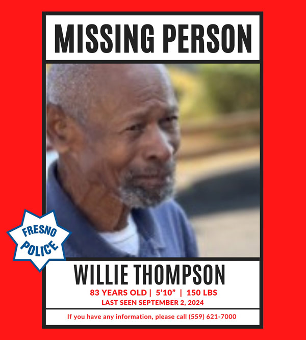 FPD missing Thompson