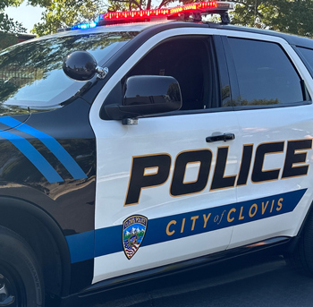 Clovis Police car 350
