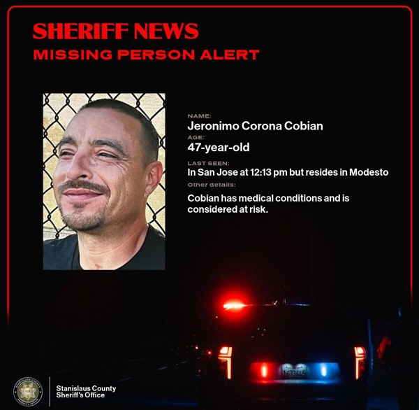 SCSO missing Cobian