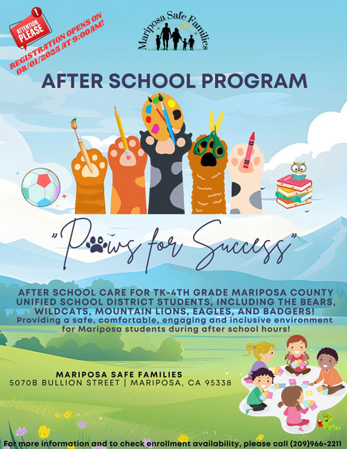 Mariposa Safe Families enrollment