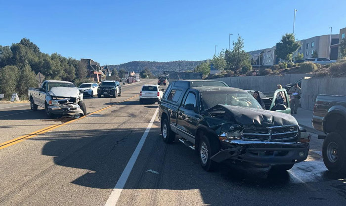 Oakhurst CHP accident