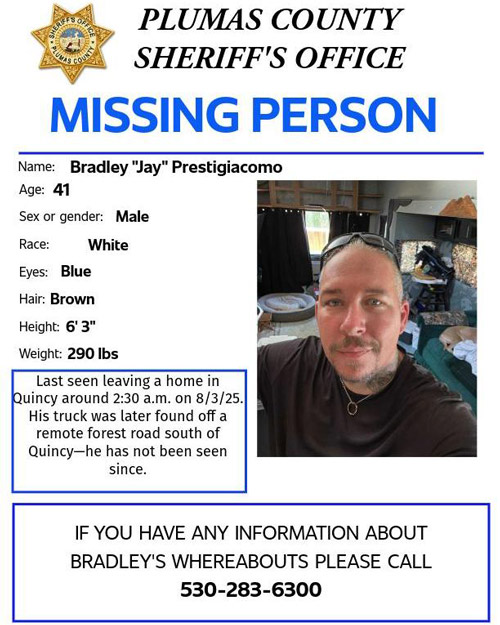 PCSO missing Bradley