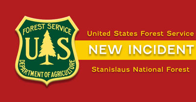 Stanislaus National Forest fire graphic