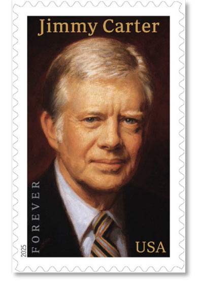 usps817 reveals forever stamp honoring former president jimmy carter 1