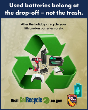 CAL FIRE batteries