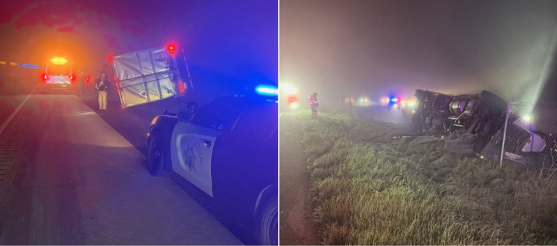 Merced CHP fog