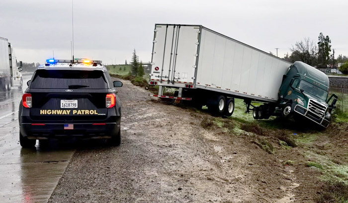 Merced CHP truck
