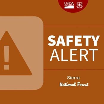 sierra national forest safety alert