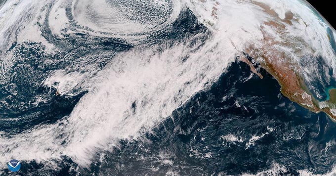 atmospheric river over pacific noaa