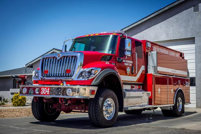 water tender San Bernardino County Fire Protection District