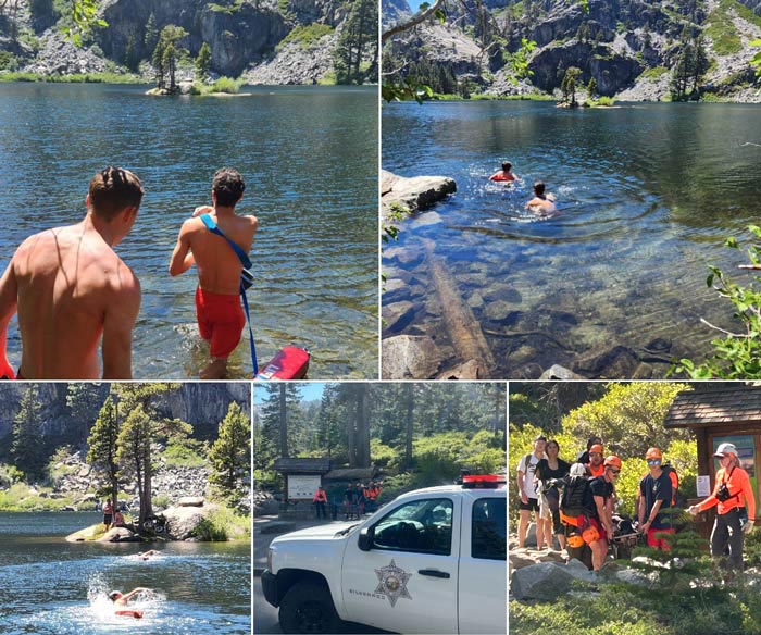 EDSO hikers rescue