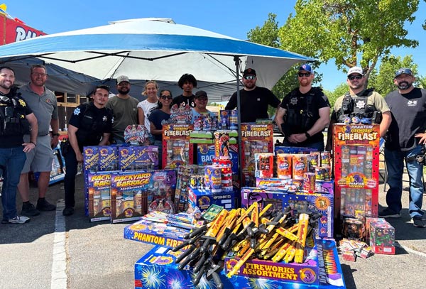 FPD fireworks recovered