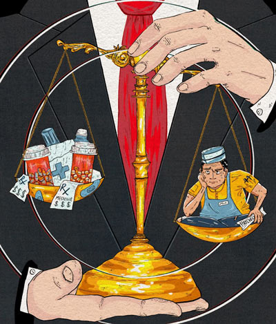 Kff Health news 723 Illustration by Oona Zenda