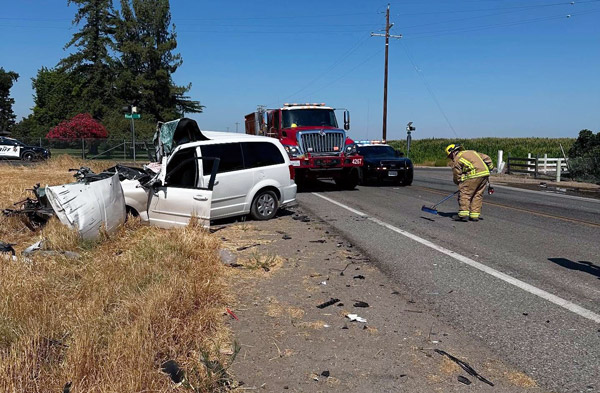 Madera CHP 4way crash 3