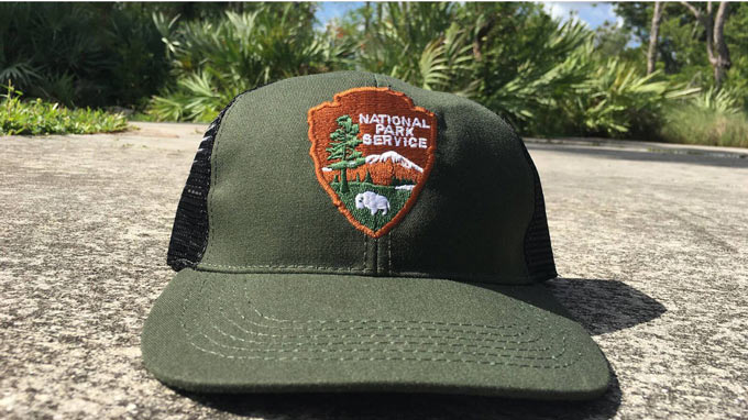 National Park Service hat in Everglades National Park credit NPS D. Diaz
