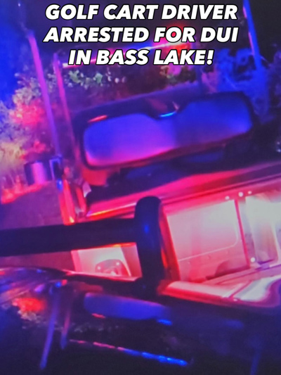 Oakhurst CHP golf cart