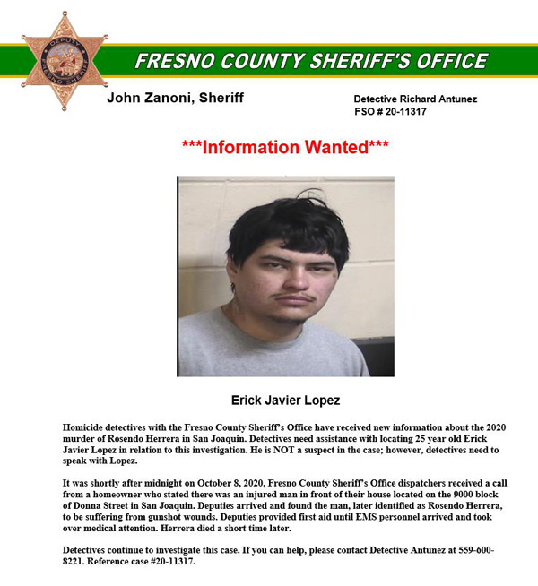 FCSO homicide Lopez