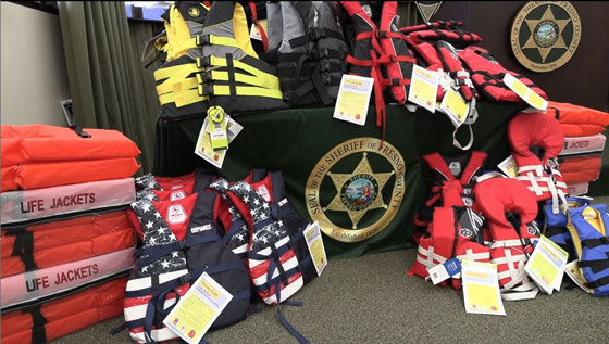 FCSO lifejackets