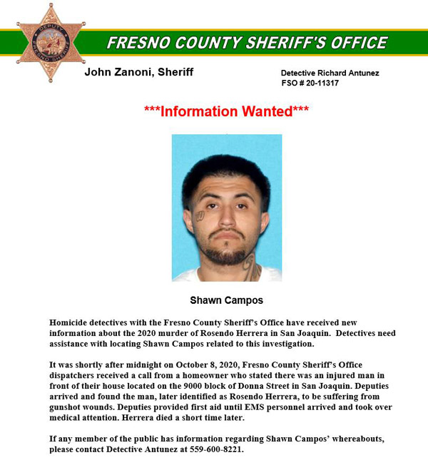 FCSO murder Campos
