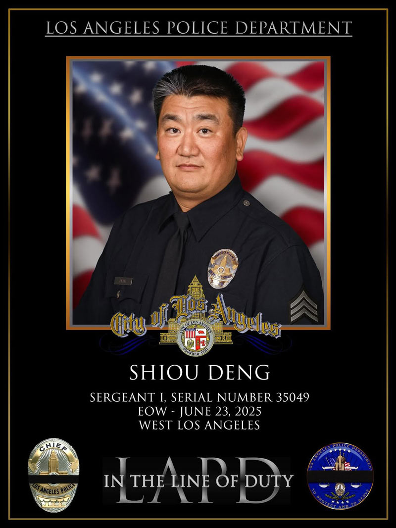 LAPD623 Sergeant Shiou Deng