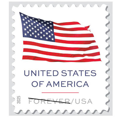 usps us postal service issues latest us flag stamp 1
