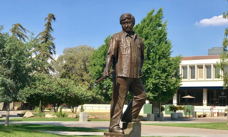 cesar e. chavez fresno state peace garden