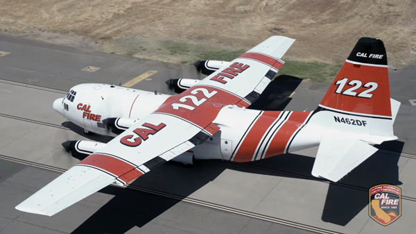 CAL FIRE plane