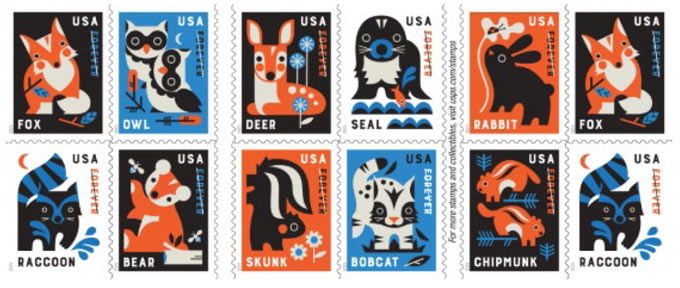 usps new stamps celebrate the irresistible charm of baby wild animals 1